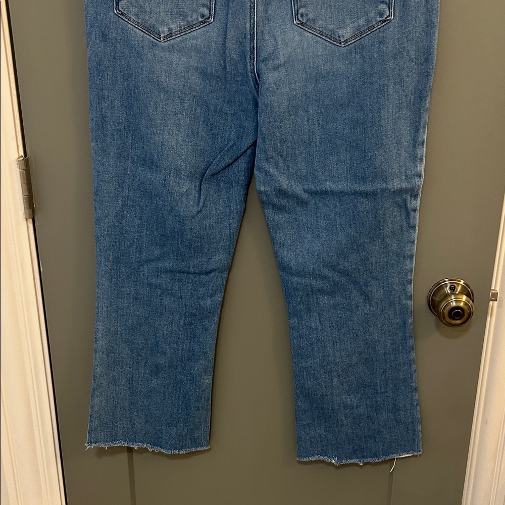 PAIGE Women's Light Blue Claudine size 32 - Picture 4 of 6